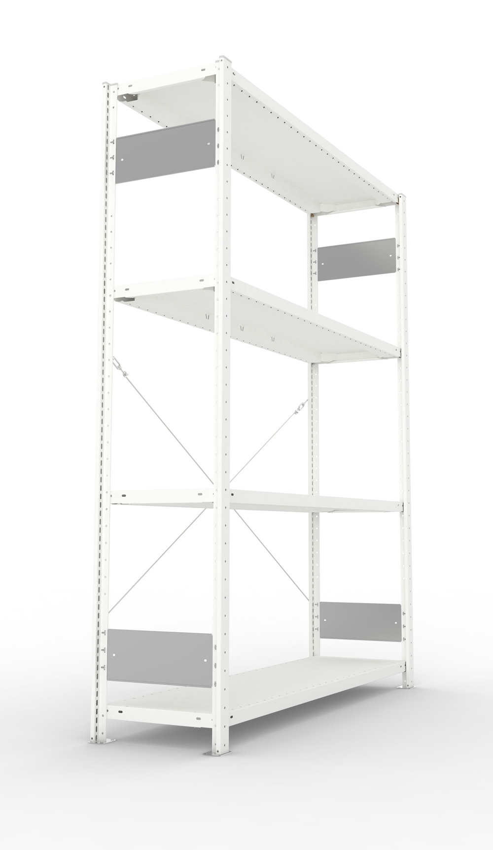 Großfachregal, 2000x1500x400 (HxBxT),  Grundregal