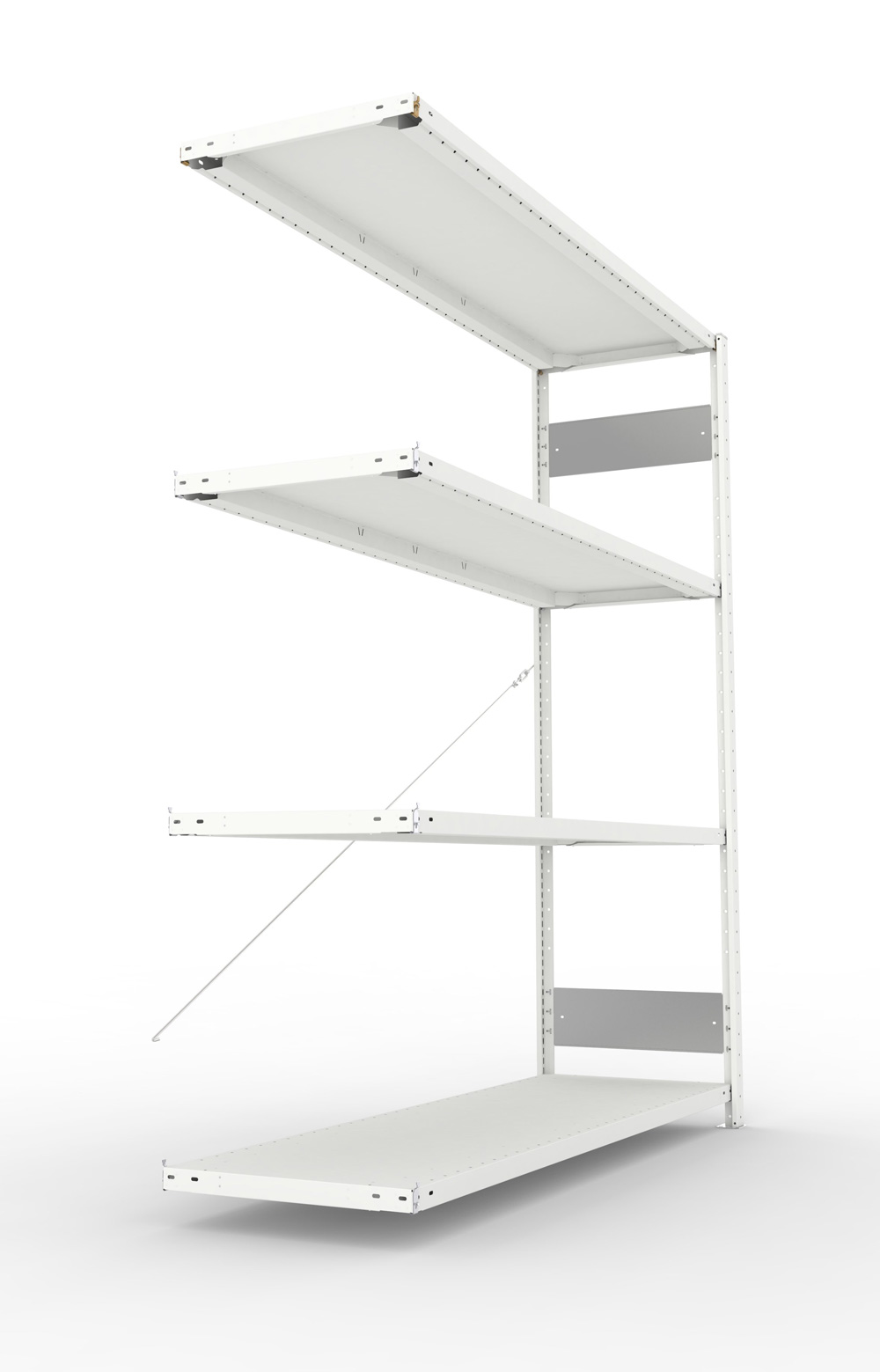 Großfachregal, 2000x1700x500 (HxBxT),  Anbauregal