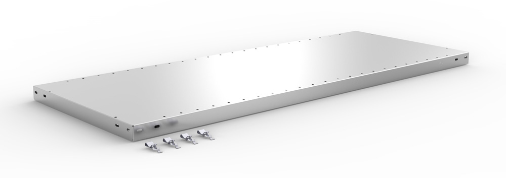 Zusatzboden Steckregal, 1300 x 500 mm (BxT), verzinkt