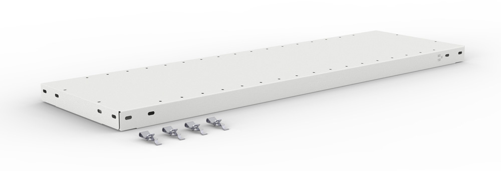 Zusatzboden Steckregal, 1000 x 300 mm (BxT), lackiert