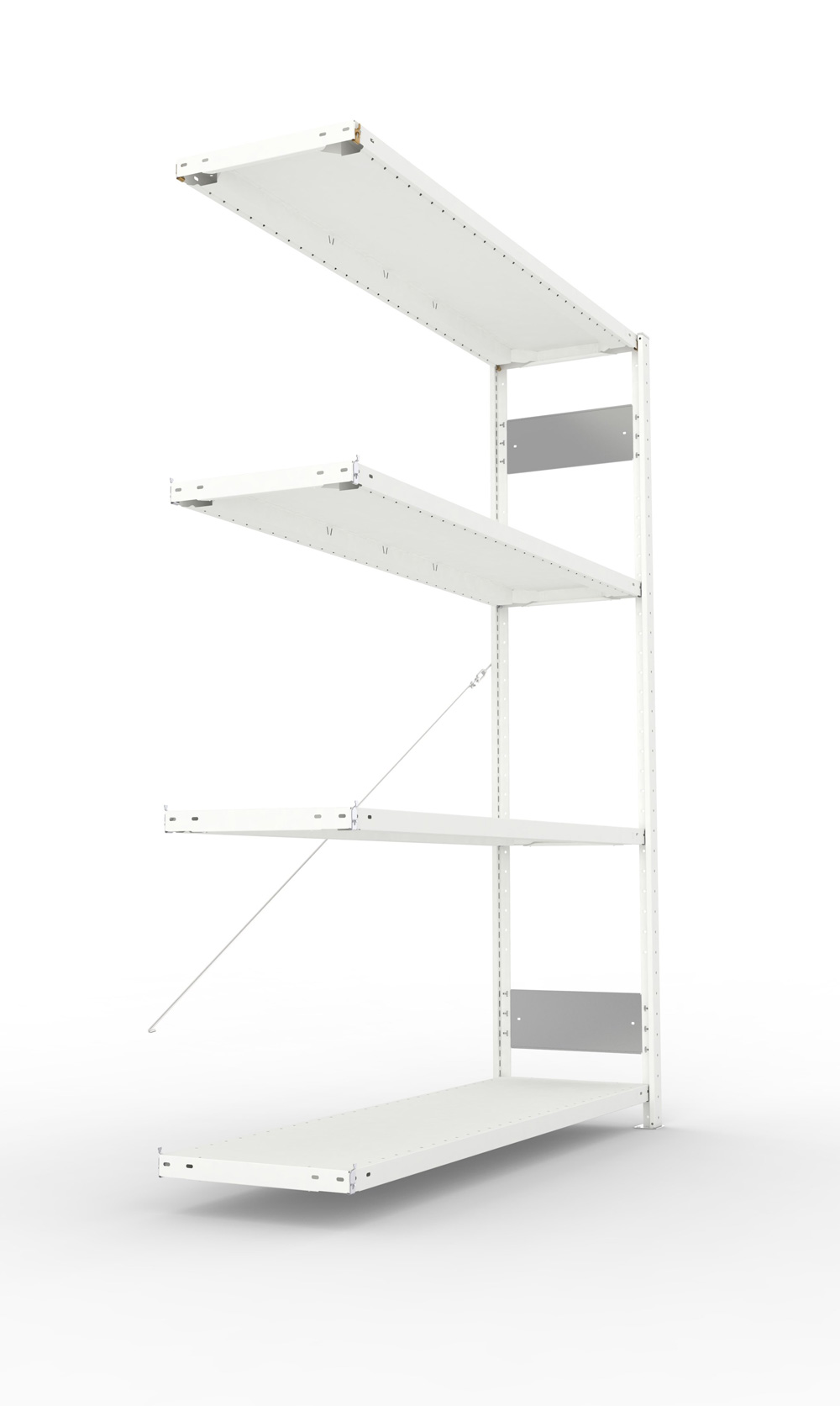 Großfachregal, 2000x1500x400 (HxBxT),  Anbauregal