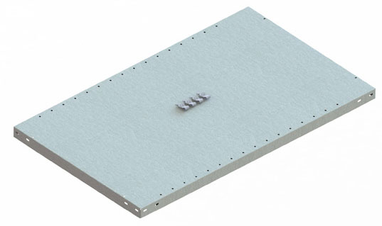 Zusatzboden Steckregal, 1000 x 600 mm (BxT), verzinkt