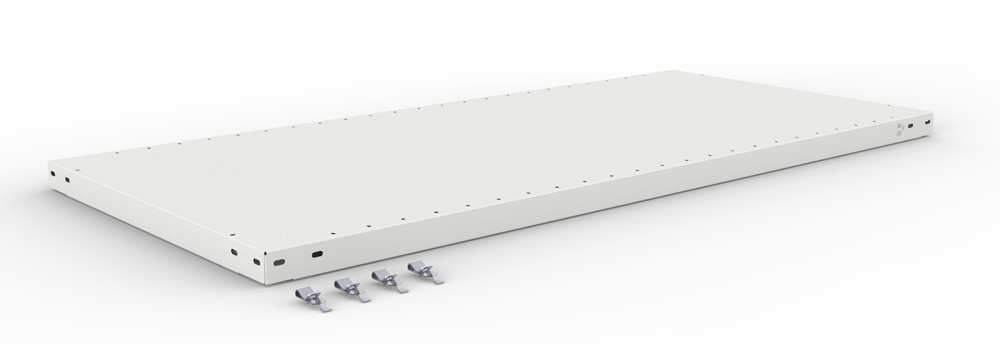 Zusatzboden Steckregal, 1300 x 600 mm (BxT), lackiert