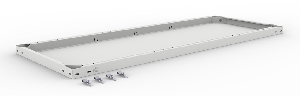 Zusatzboden Steckregal, 1300 x 500 mm (BxT), lackiert