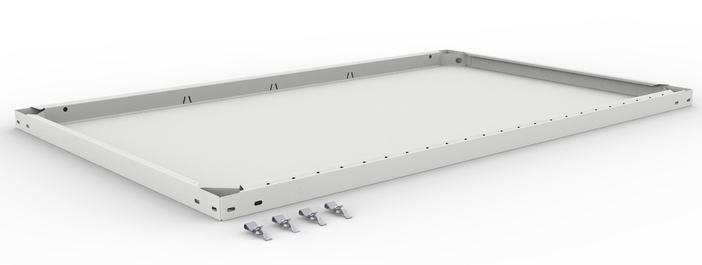 Zusatzboden Steckregal, 1300 x 800 mm (BxT), lackiert