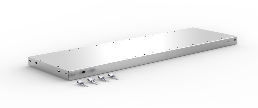 Zusatzboden Steckregal, 1000 x 300 mm (BxT), verzinkt
