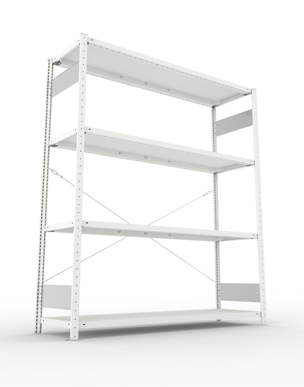 Großfachregal, 2000x1700x500 (HxBxT),  Grundregal