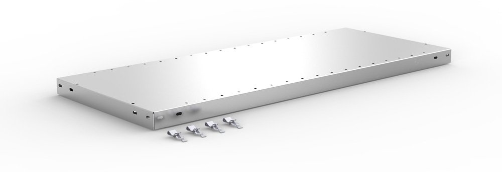 Zusatzboden Steckregal, 1000 x 400 mm (BxT), verzinkt