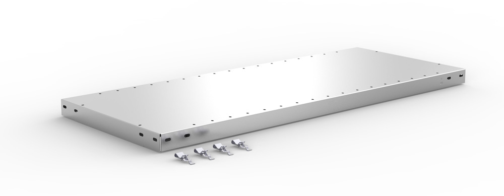 Zusatzboden Steckregal, 1000 x 400 mm (BxT), verzinkt