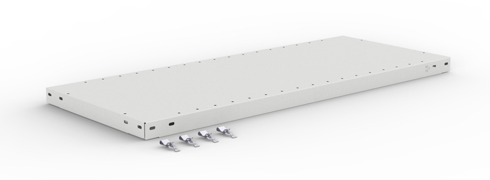 Zusatzboden Steckregal, 1000 x 400 mm (BxT), lackiert