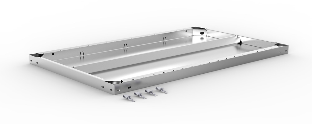 Zusatzboden Steckregal, 1000 x 600 mm (BxT), verzinkt