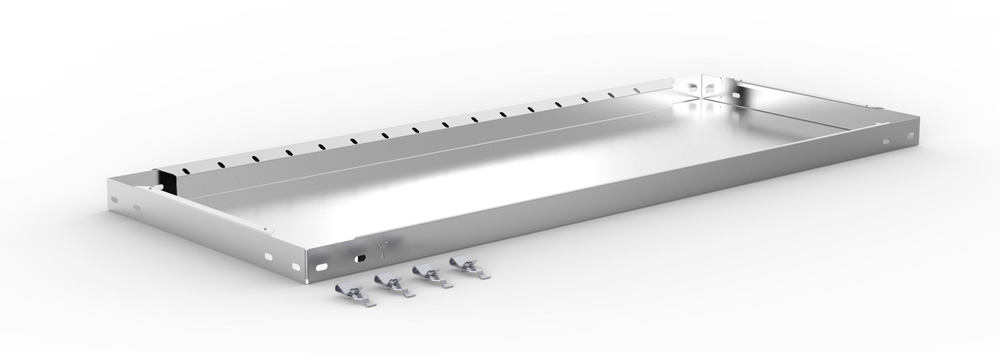 Zusatzboden Steckregal, 1000 x 400 mm (BxT), verzinkt